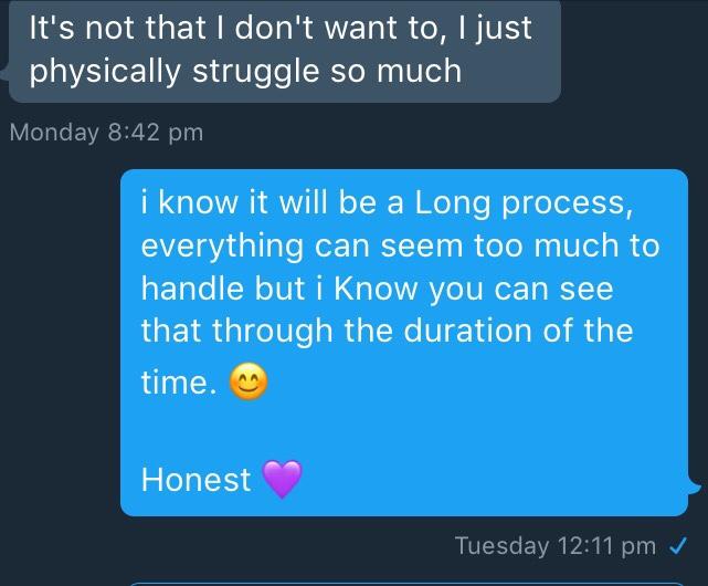 Girls, did she reject me? Should i not talk about this anymore and should i continue to try to support her? Was she clear on what she said?