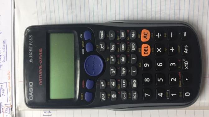 Can calculator 'Casio fx-350 ES plus' calculate sigma?