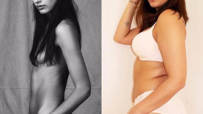 Do you think she looked better/healthier when she was bigger or smaller?