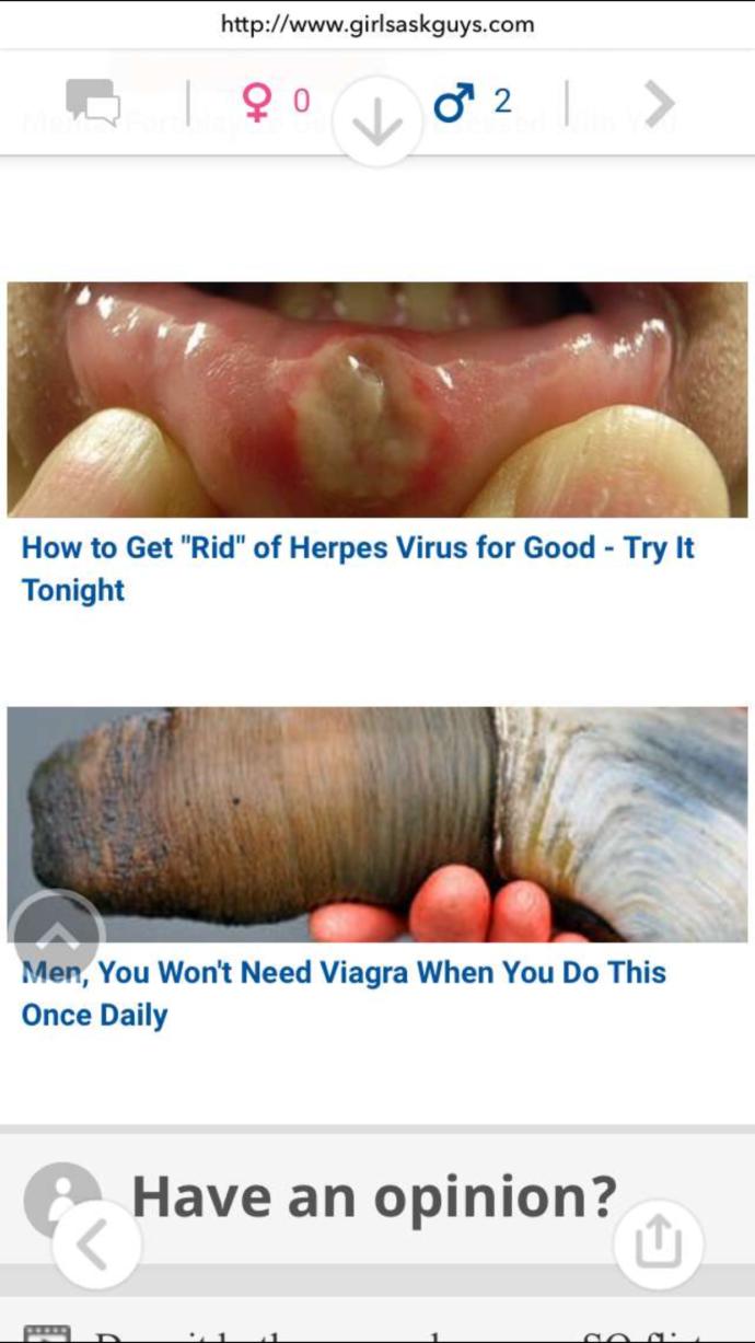 Does gag really have to advertise like this?