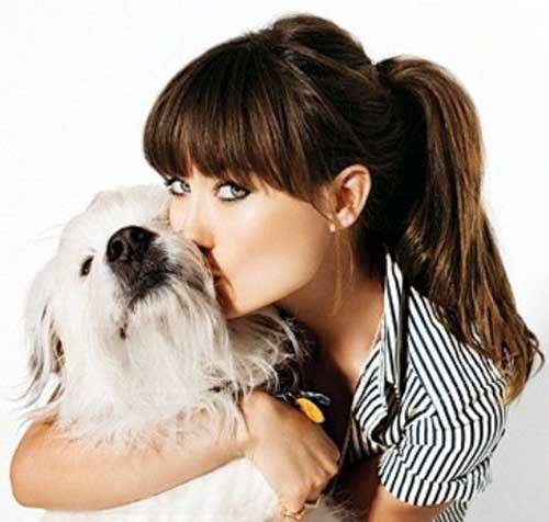 Do you think ponytail + bangs look nice?