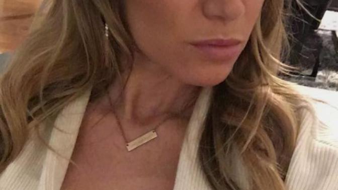 Are her boobs fake or is this just from a push up bra? Is there any way to tell?