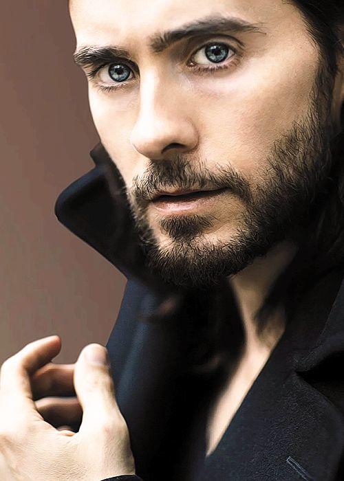 Jared Leto with facial hair or without it?