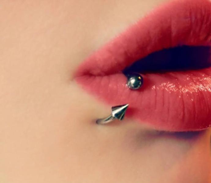 Facial piercings and scarring?