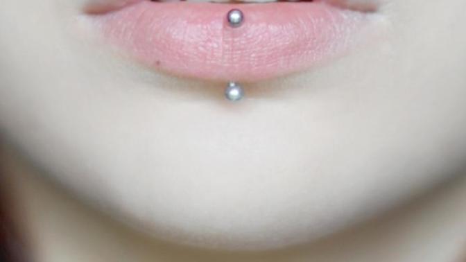 Facial piercings and scarring?