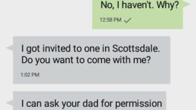 What does he want? Can he actually be interested or does he just want to "befriend" me?