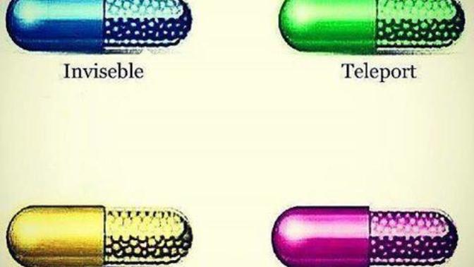 Which pill would you take?