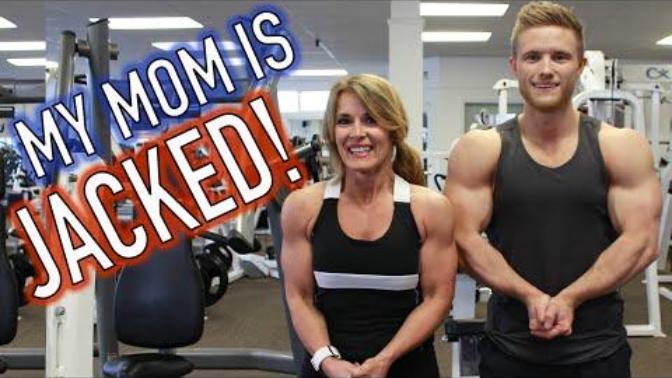 Do you think bodybuilding is a great way to for a mother and son to bond together?