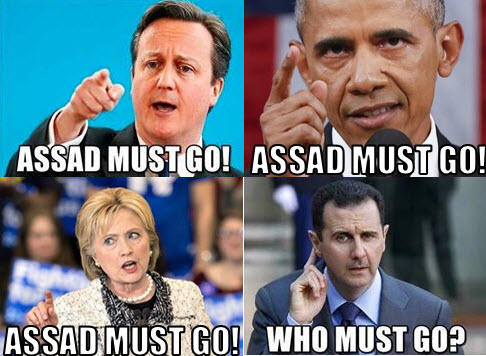 When will people understand that you can't mossad the Assad?