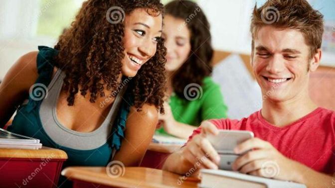 What's the best way for a guy at high school to flirt with a nice intelligent girl who's in his classes? (I'm 14)?