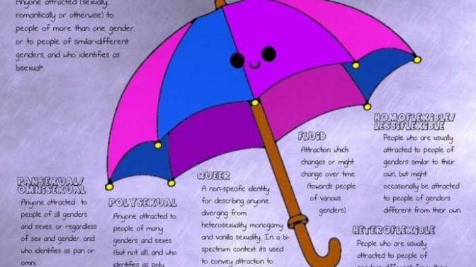 What's your opinion on bisexuals and sexualities that branch off of bisexuality?