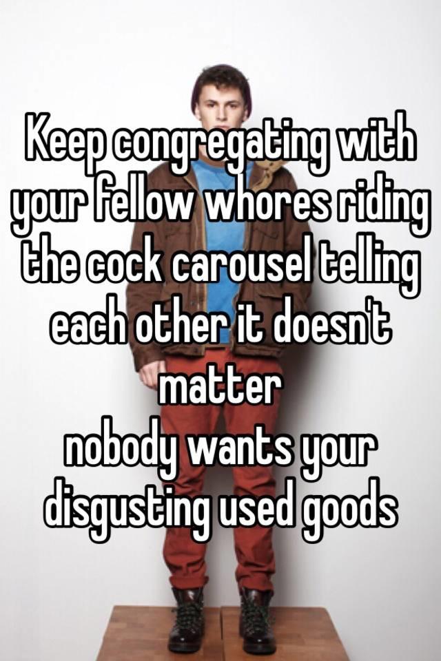 Why do women who spend their prime years on the cock riding carousel fool themselves by thinking a qualify guy will marry them at 30+?