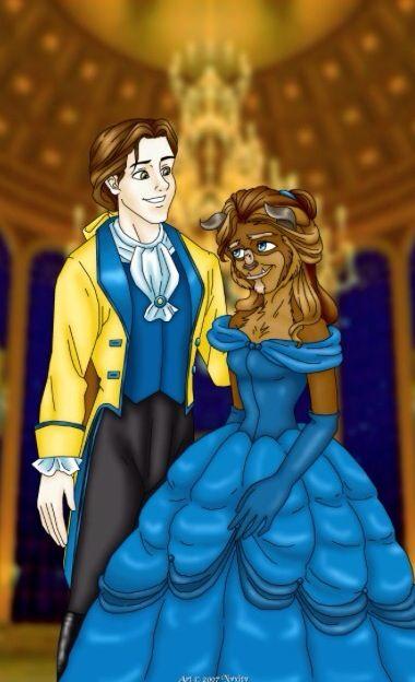 Would Beauty and Beast be more appropriate if the fenders are reversed?