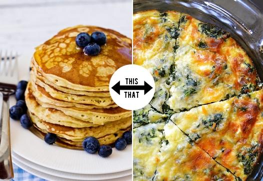 Do you favor sweet or savory breakfast?