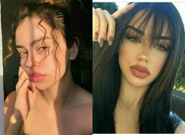 who is the most gorgeous girl with and without makeup??