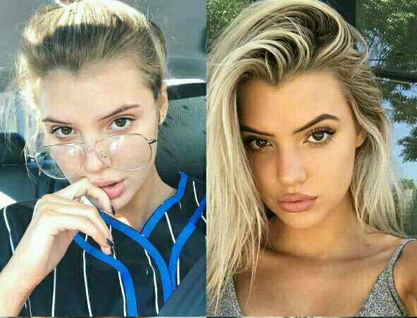 who is the most gorgeous girl with and without makeup??