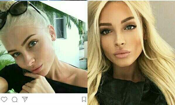 who is the most gorgeous girl with and without makeup??