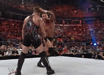 If you rko a girl does it still count as hitting her?