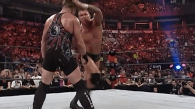 If you rko a girl does it still count as hitting her?
