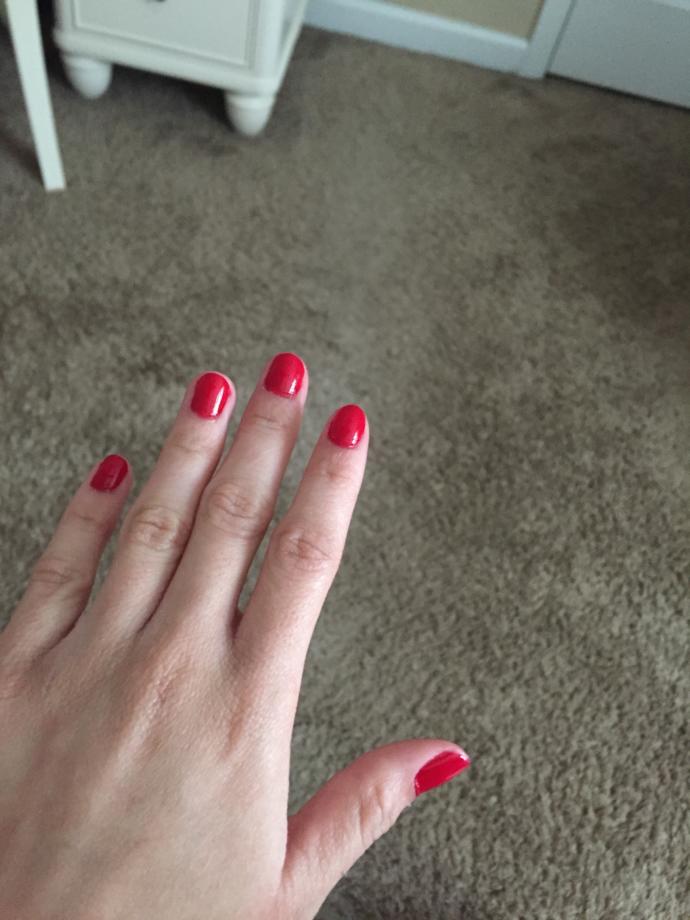 Did I do a pretty good job painting my nails?