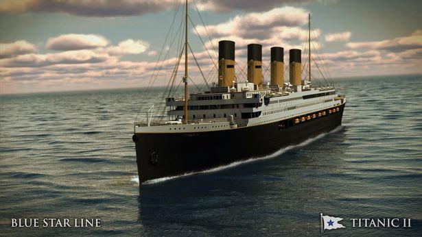 Replica RMS Titanic II: Would you like to take a vacation on Titanic II?