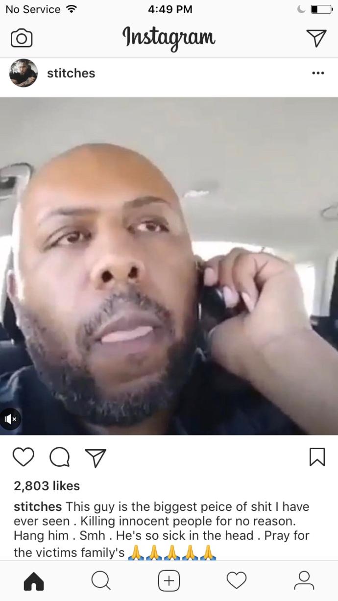 Is this enough proof the rapper Stitches is racist???