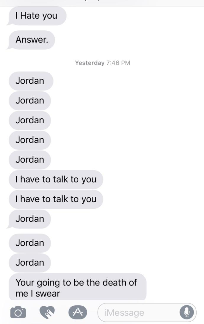 Should I keep ignoring him or tell him off?