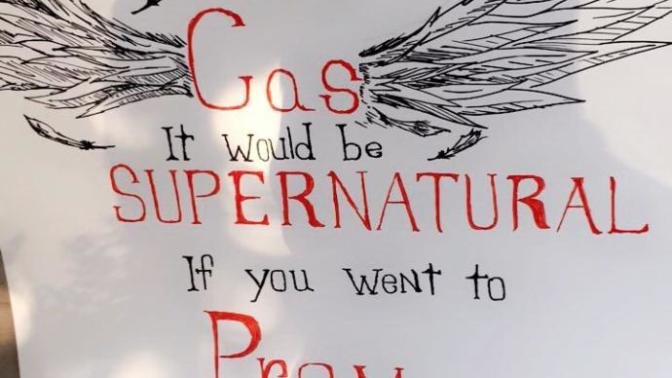 He promposed in a super cute way, does it mean anything?