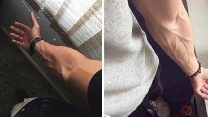 Girls, how hot are forearm veins on a guy?
