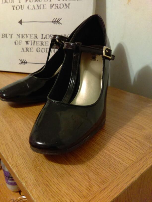 Black High Heels or Shiny Black High Heals??