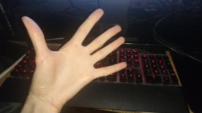 Girls, do I have long fingers and small hands?