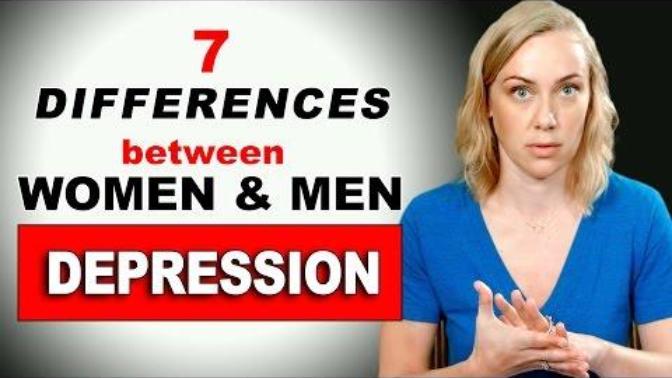 Do you think women should still receive more treatment and support for depression than men judging by this video here?