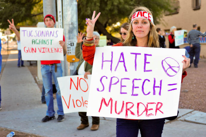 Is Hate speech protected under the 1st amendment of the U.S. constitution? And should it be?