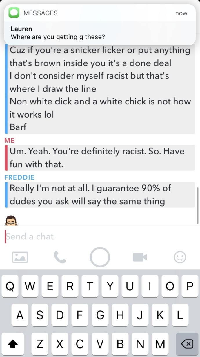 Guys, Are you repulsed if a woman has been with a black / Mexican / non-white guy before?