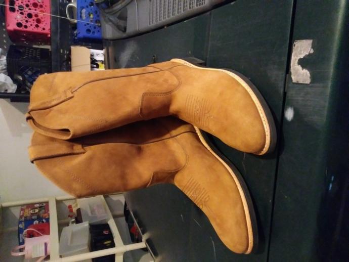 what do u think about my work boots?