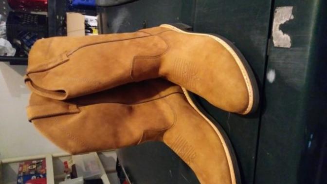 What do u think about my work boots?
