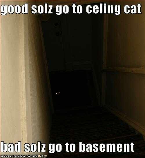 Whose side are you on?  Ceiling Cat or Basement Cat??