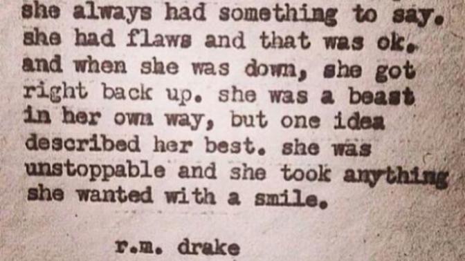 How to be a strong woman? Like the woman in this quote?