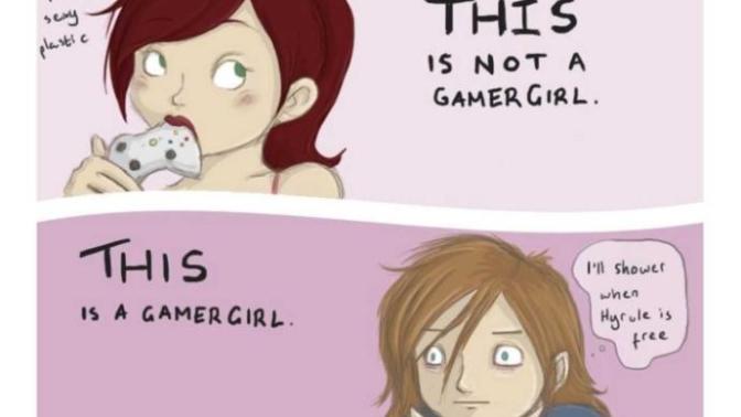 "Gamer girls" or "gamer"?