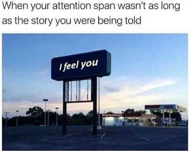 How long do you pay attention to someone and not lose focus on the conversation? What topics do you find the most boring??