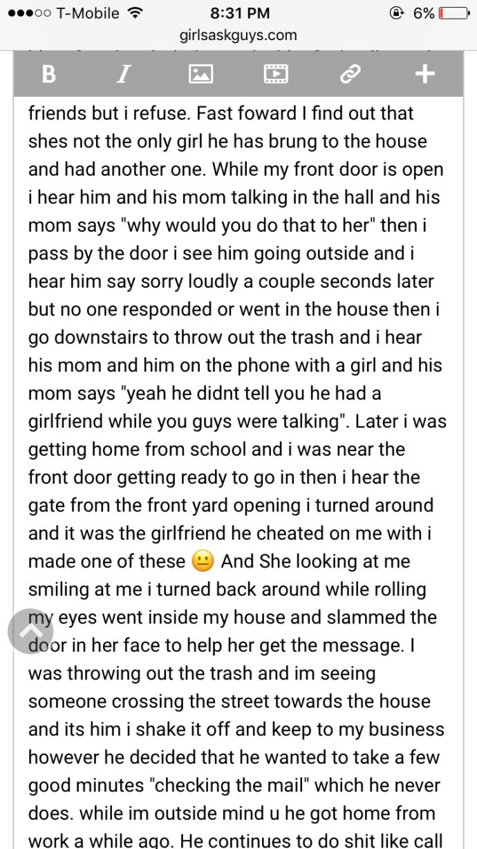 Guys, Why does he do that? What should I do?