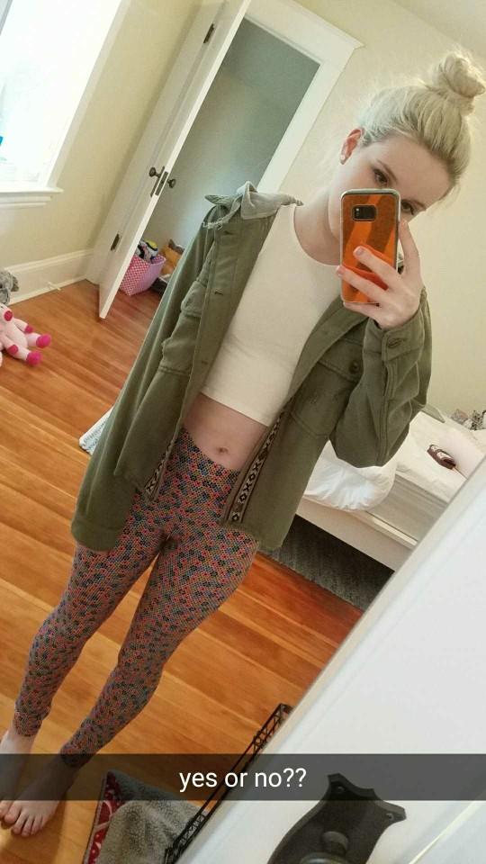 girls or boys, should a wear a blank tank top instead??