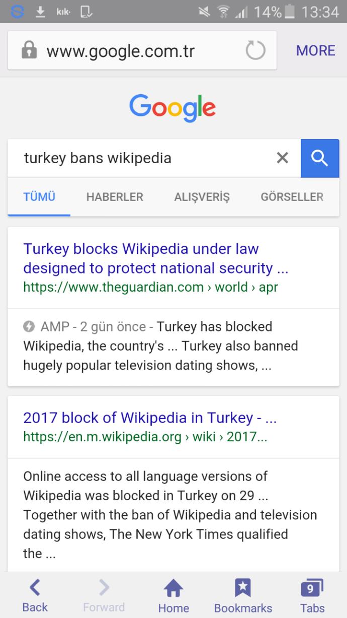 Erdoğan banned Wikipedia. Thoughts?