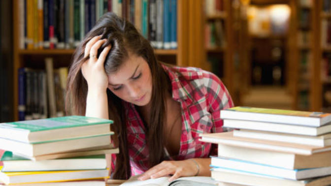Were you a studious teenager at school?