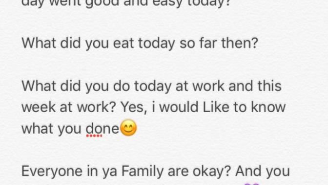 Good topics to ask a female friend tomorrow after her nursery job work day?