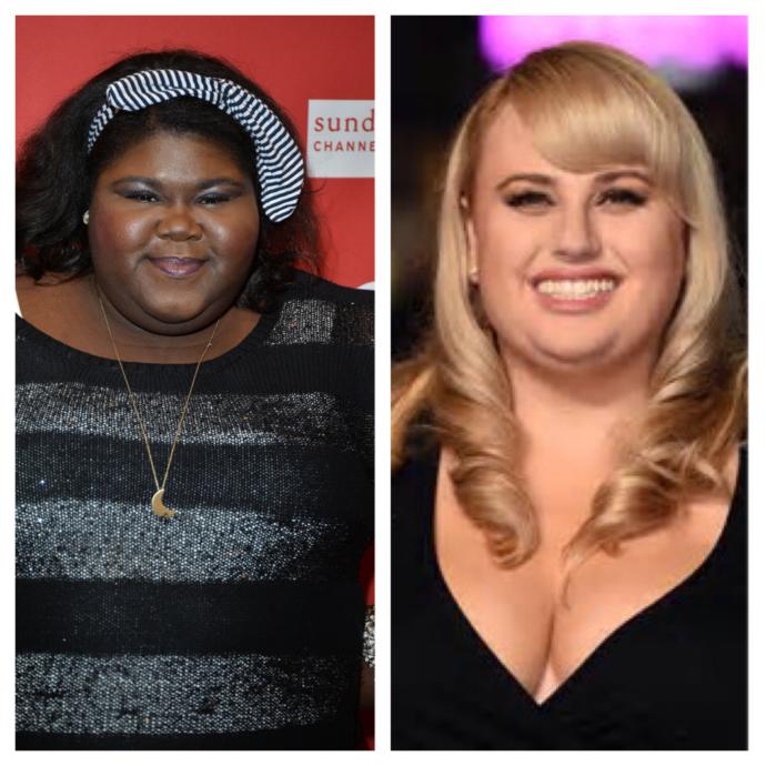 Who looks worse? Gabourey Sidibe or Rebel Wilson?