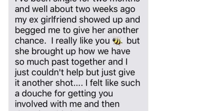 Was my friend used as a rebound only?