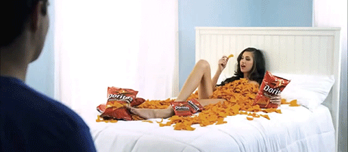 Why won't women admit that they like Doritos even though they love eating it when you confront them about it they will deny it and say they dont?