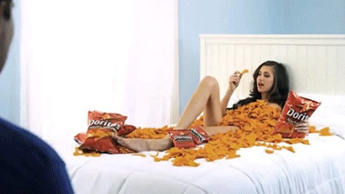 Why won't women admit that they like Doritos even though they love eating it when you confront them about it they will deny it and say they dont?