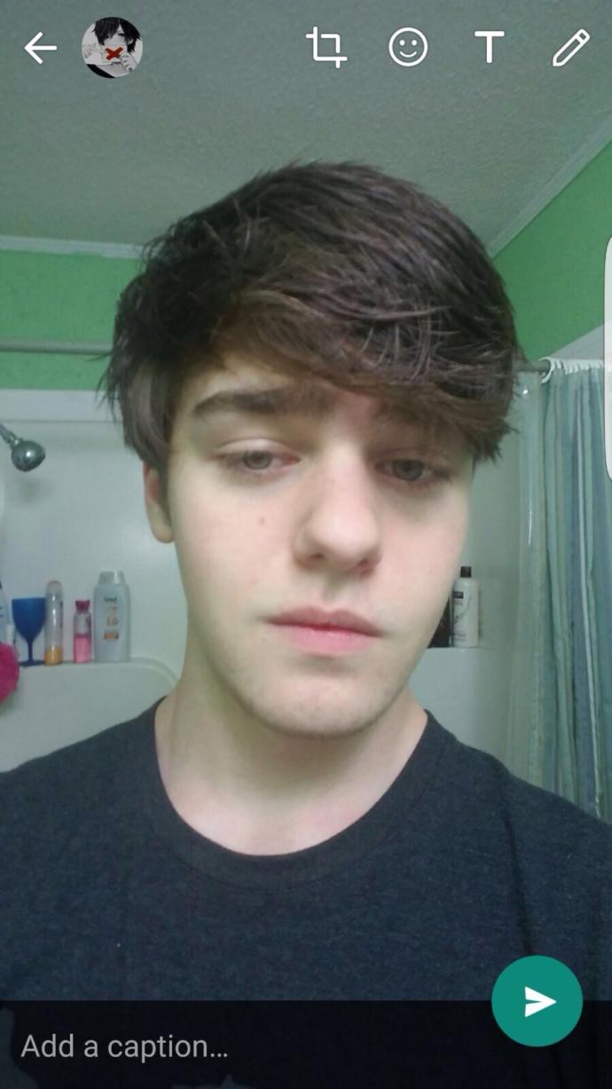 Isn't he adorable? Can you help me show him that he's adorable and lovable?